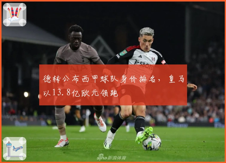 德转公布西甲球队身价排名，皇马以13.8亿欧元领跑